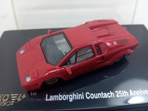 現状品 RICKO リッコ 1/87スケール ランボルギーニ カウンタック 25th Anniversary(1989) Lamborghini Countach ミニカー_画像2