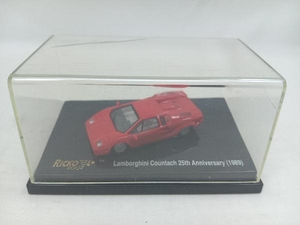 現状品 RICKO リッコ 1/87スケール ランボルギーニ カウンタック 25th Anniversary(1989) Lamborghini Countach ミニカー