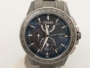 CITIZEN シチズン ATESSA アテッサ H820-T020127 電波ソーラー 一部メッキ剥がれ有り 腕時計
