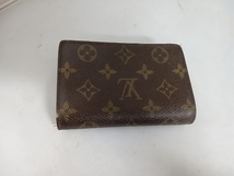 LOUIS VUITTON　ルイ　ヴィトン TH1021　モノグラム　ポルトフォイユ・ヴィエノワ　M61673 二つ折りがま口財布　ブラウン　茶色_画像9