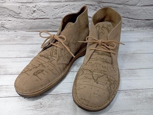 Supreme clarks シュプリーム クラークス デザートブーツ Desert Map Suede Desert Boot 28cm サンドベージュ 店舗受取可