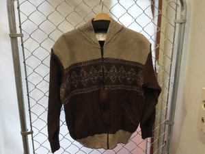 ブルゾン Weekender by Remploy Suede Docking Knit Blouson Blown Size: L Made in Great Britain ウィークエンダー ニット 店舗受取可