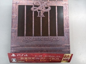 PS4 イース -Monstrum NOX- ＜数量限定コレクターズBOX＞