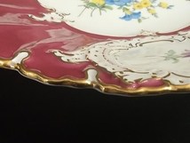 【即決】MEISSEN／プレート グランツゴールド 23.5cm ブランド食器 皿 陶器 ヴィンテージ_画像8