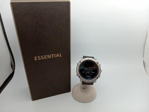 SUUNTO наручные часы ESSENTIAL STONE черный SS021218000 коробка * с руководством пользователя ( карандаш 1 шт. * блокнот для заметок имеется ) рабочее состояние подтверждено 