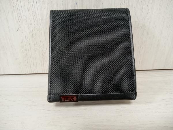 トゥミ TUMI 二つ折り財布 01737D ブラック 二つ折り財布 メンズ 中古 ...