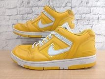 NIKE Supreme SB AIR FORCE 2 VARSITY MAIZE ナイキ シュプリーム SB エアフォース 2 バーシティ メイズ AA0871-717 サイズ28㎝_画像2