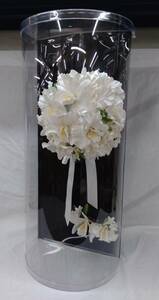 [ unused * box attaching ] wedding bouquet * hair ornament white . orchid bouquet tos wedding supplies bouquet antique interior wedding ribbon 