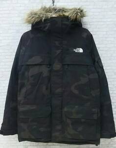 THE NORTH FACE ザ・ノースフェイス ND91735 ノベルティーマクマードパーカ サイズL カモフラ 迷彩 メンズ ダウンジャケット