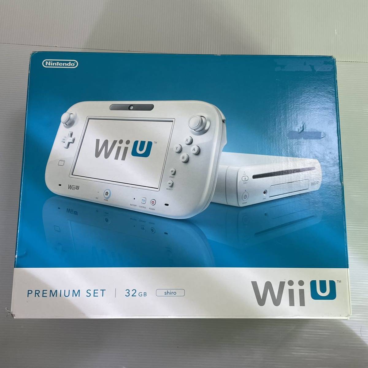 Wii U 本体 32GB リモコン、コントローラーなど ソフト7本セット