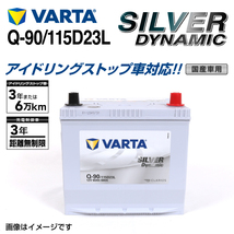 Q-90/115D23L マツダ デミオ 年式(2014.01-)搭載(Q-85) VARTA SILVER dynamic SLQ-90_画像1