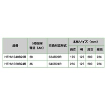 BOSCH ハイブリッド車用補機バッテリー HTHV-S40B20R トヨタ カローラフィールダー[E16] 2013年8 月- 送料無料 高性能_画像4