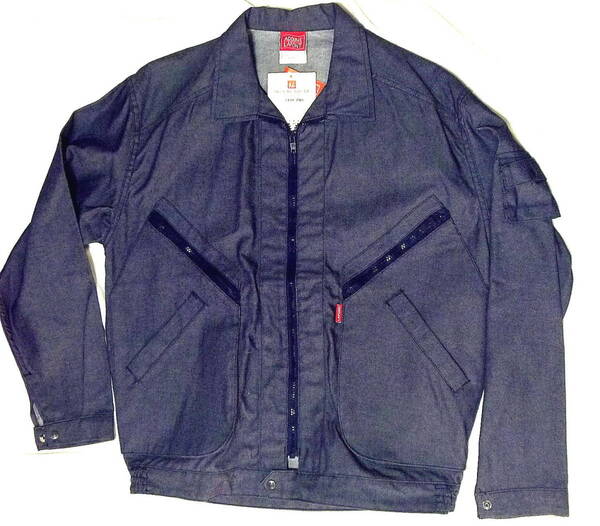 90's デッドストック フランスワークウエアー adolphe lafont アドルフ・ラフォント WORKING JACKET Indigo Blue送料込