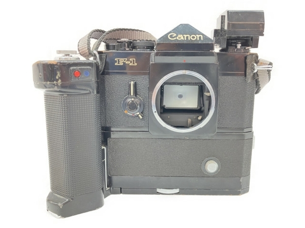 美品 Canon new F-1 AE モータードライブ フィルムカメラ 一眼-