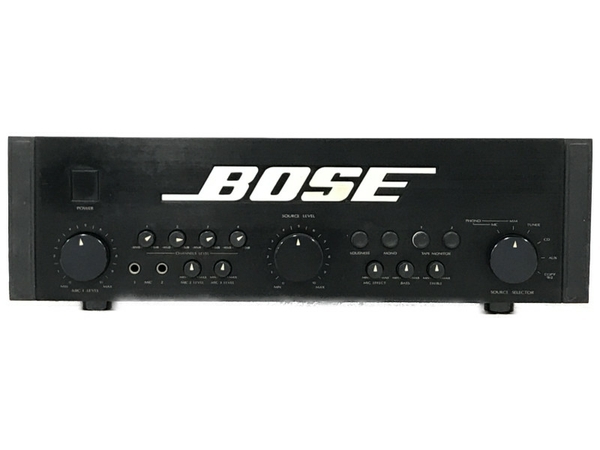 最新情報 BOSE ボーズ 4702-2 4チャンネルプリメインアンプオーディオ