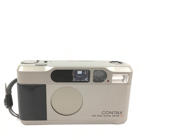 ショッピング販売店』 CONTAX T2 チタン シルバー キタムラ評価A 完動