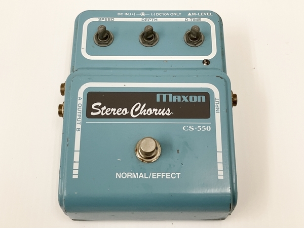 完売 MAXON CS-550 マクソン ステレオコーラス Chorus Stereo