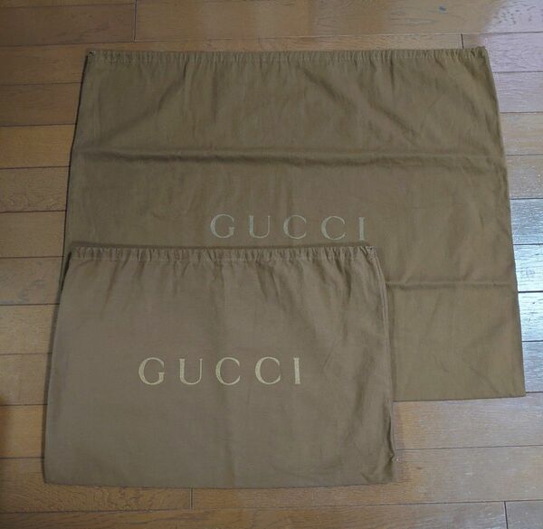 GUCCI 巾着 保存袋　2枚