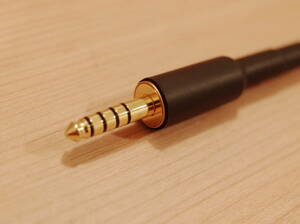 * earth cable 70cm 4.4mm5 ultimate Mini stereo plug - gilding Y plug BELDEN 88760 oyaide length modification possible *