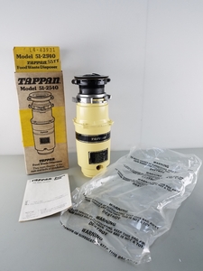 【貴重】未使用品 TAPPAN Model51-2540 生ごみ粉砕機 food waste disposers ディスポーサー 生ごみ処理機