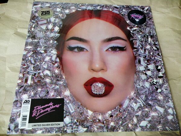 AVA MAX DIAMONDS & DANCEFLOORS Spotify Exclusive Silver Vinylレコード