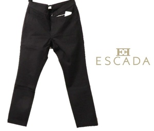 [ новый товар *B товар ]ESCADA ( Escada ) черный стрейч Denim брюки модный брюки обтягивающий джинсы Europe бренд 