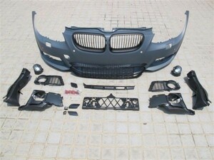 ●BMW E92/E93 3シリーズクーペ/カブリオレ Mスポーツフロントバンパーセット /LCI後期仕様/335/320/人気商品/ウレタン/PP/保険会社斡旋品