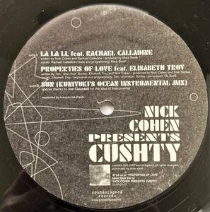 【世界限定400枚!!】Nick Cohen Presents Cushty ■Kuniyuki remix■B面 Joe Claussellプレイ！■Sun (Kuniyuki's Ocean Instrumental Mix)