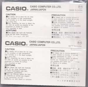 カシオ電子レジスター用インクロ－ラ未使用