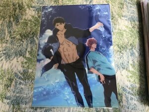 B091クリアファイル　劇場版 Free! Road to the World 夢 京アニ 前売り特典 1弾　山崎宗介 鴫野貴澄