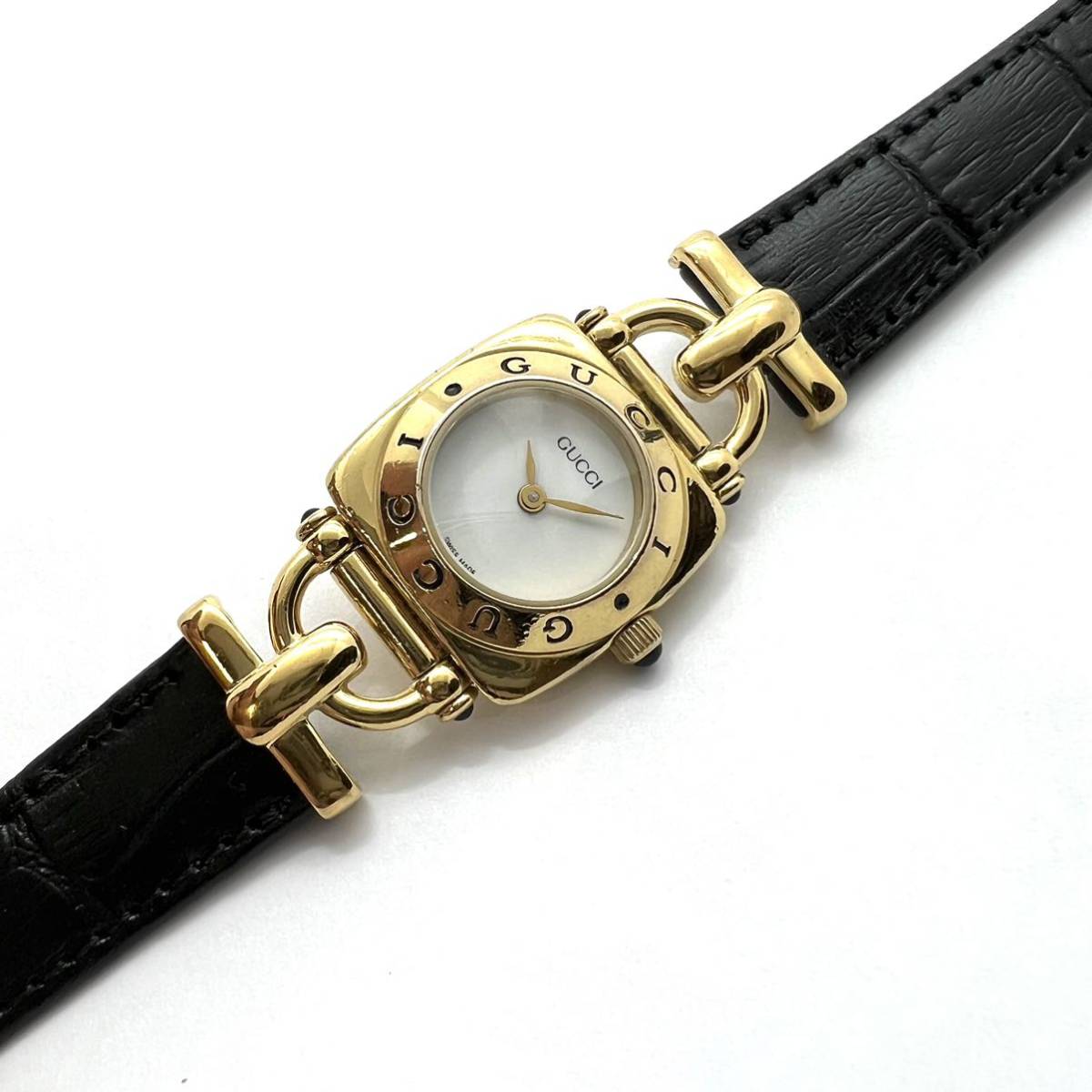 GUCCI 腕時計 レディース 6300L 中古 正規品 腕時計 ファッション小物 レディース 贈り物
