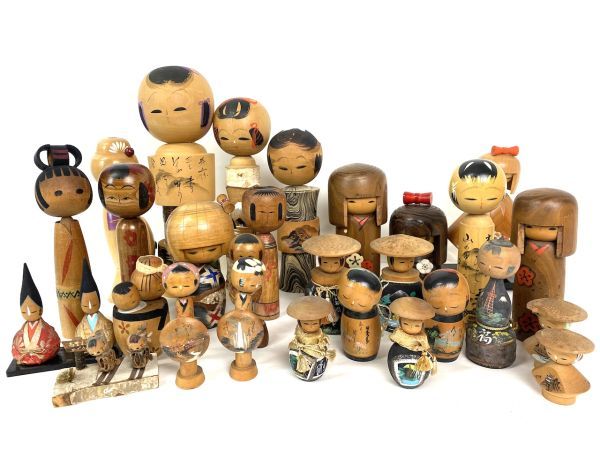 ヤフオク! -「大量まとめ売り」(こけし) (日本人形)の落札相場・落札価格