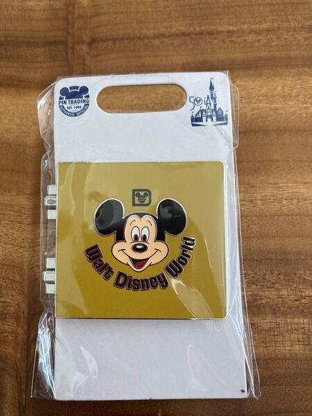 ディズニー ピンバッジ ピンバッチ ピン ピントレ wdw 50th ミッキー レトロ 