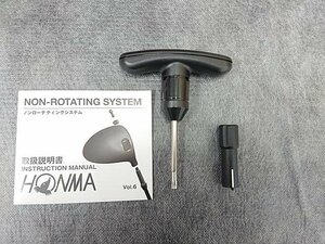 HONMA ホンマ トルクレンチキット 取扱説明書付 Vol.6 新品 未使用品