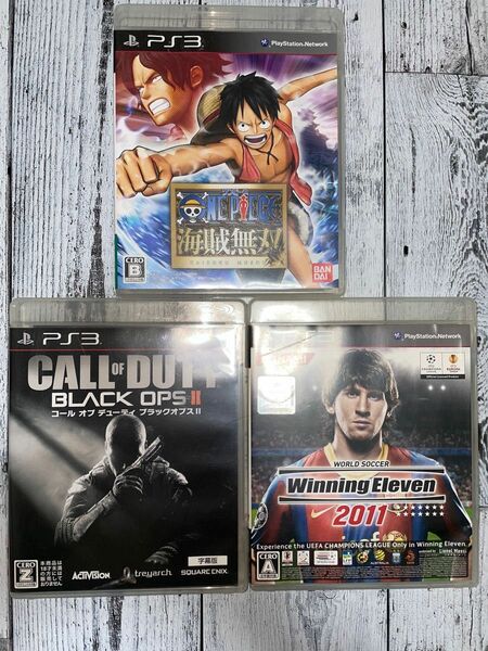 【PS3】ワンピース 海賊無双 【PS3】コールオブデューティ ブラックオプス2 字幕版 【PS3】ウイニングイレブン 2011 