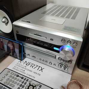 〓完動品＆整備済み〓 ONKYO X-NFR7TX(D) CD/SD/USBレシーバーシステム、ハイレゾ対応、美品の画像4