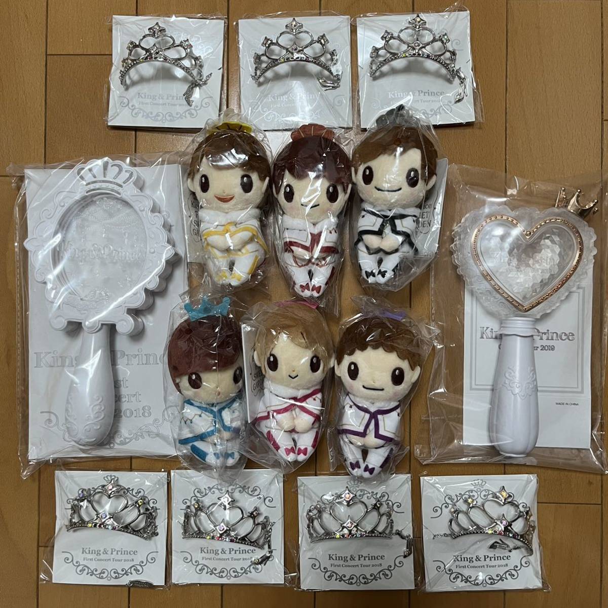 新品未開封】king&prince sweet garden 永瀬廉 PVC シュシュ 缶バッジ