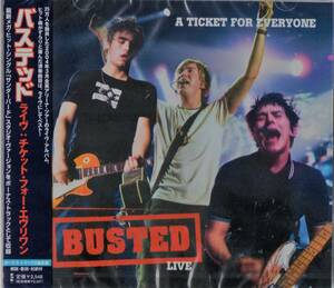 CD☆ BUSTED 【A Ticket for Everyone / LIVE】国内盤 バステッド 新品 未開封