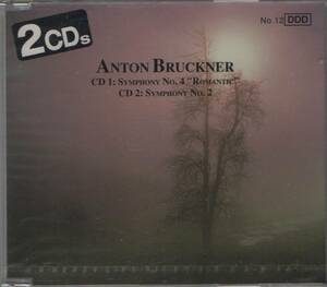 CD☆ アントン ブルックナー 交響曲第4番 ANTON BRUCKNER 2枚組