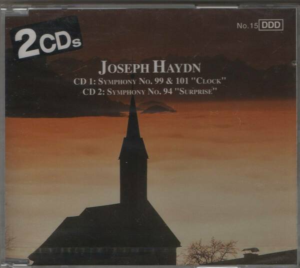 CD☆2枚組 ハイドン 交響曲第99番・時計/驚愕・協奏曲第5番 JOSEPH HAYDN SYMPHONY No.99 ＆ No.94