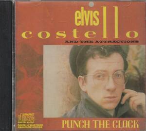 CD☆ エルビス コステロ Elvis Costello AND The Attractions 【 Punch the Clock 】 輸入盤 クライヴ ランガー / アラン ウィンスタンリー