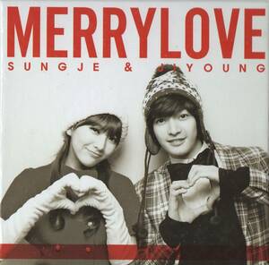 CD☆ SUNGJE (超新星) & JIYOUNG (KARA)【MERRY LOVE】 直輸入盤、限定盤DVD付2枚組