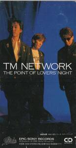 8cmCD☆ TM NETWORK 【THE POINT OF LOVERS' NIGHT】