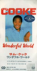 8cmCD☆ サムクック SAM COOKE 【 WONDERFUL WORLD / YOU SEND ME 】