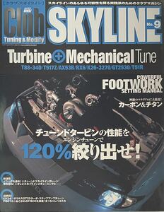 Club SKYLINE クラブスカイライン No.9 タービン＋メカチューン チューンドタービンの性能を120％絞り出せ！ R32 R33 R34