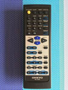  free shipping *ONKYO* Onkyo * original * audio * X-T2CR for remote control *RC-734S* used * operation goods * repayment guarantee equipped *