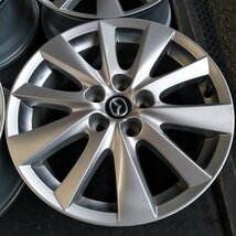 管理番号：W12-142【4本価格】【17x7J 5x114.3 ET+50 ハブ67】マツダ純正・CX－5等・直接引取可能　_画像7