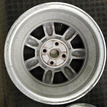 管理番号：W12-4【4本価格】【14x5.5J 4x100 ET+45 ハブ54】マツダMAZDA純正・NA系 ロードスター等・直接引取可能・下取り可能_画像8