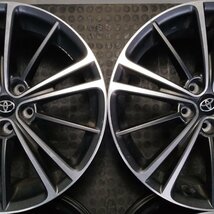 管理番号：W12-37【4本価格】【17x7J 5x100 ET+48 ハブ56】TOYOTAトヨタ純正・86等・直接引取可能・下取り可能　_画像3