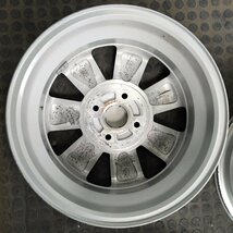 管理番号：W12-82【4本価格】【14x4.5J 4x100 ET+45 ハブ54】スズキ純正・ラパン等・直接引取可能・下取り可能_画像8